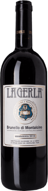 63,95 € Spedizione Gratuita | Vino rosso La Gerla D.O.C.G. Brunello di Montalcino Toscana Italia Sangiovese Bottiglia 75 cl