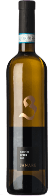 10,95 € Бесплатная доставка | Белое вино La Guardiense Janare D.O.C. Sannio Кампанья Италия Greco бутылка 75 cl