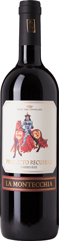 17,95 € Бесплатная доставка | Красное вино La Montecchia Conte Emo Capodilista I.G.T. Veneto Венето Италия Carmenère бутылка 75 cl