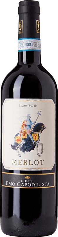 18,95 € 免费送货 | 红酒 La Montecchia Conte Emo Capodilista D.O.C. Colli Euganei 威尼托 意大利 Merlot 瓶子 75 cl