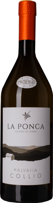 19,95 € Free Shipping | White wine La Ponca D.O.C. Collio Goriziano-Collio Friuli-Venezia Giulia Italy Malvasía Bottle 75 cl