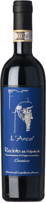88,95 € Kostenloser Versand | Süßwein L'Arco di Luca D.O.C.G. Recioto della Valpolicella Venetien Italien Corvina, Rondinella, Molinara Medium-Flasche 50 cl