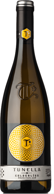 25,95 € Бесплатная доставка | Белое вино La Tunella Coldeblìss D.O.C. Colli Orientali del Friuli Фриули-Венеция-Джулия Италия Ribolla Gialla бутылка 75 cl