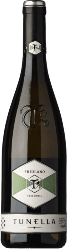 19,95 € Envio grátis | Vinho branco La Tunella D.O.C. Colli Orientali del Friuli Friuli-Venezia Giulia Itália Friulano Garrafa 75 cl