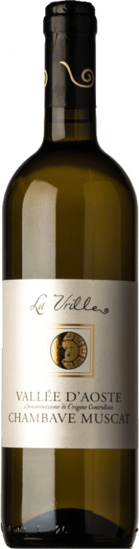 23,95 € Spedizione Gratuita | Vino bianco La Vrille Chambave Muscat D.O.C. Valle d'Aosta Valle d'Aosta Italia Moscato Bianco Bottiglia 75 cl