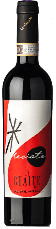 46,95 € Бесплатная доставка | Сладкое вино Le Guaite di Noemi D.O.C.G. Recioto della Valpolicella Венето Италия Corvina — Корвина, Rondinella — Рондинелла, Corvinone — Корвиноне Средняя бутылка 50 cl