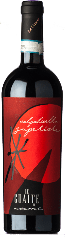 38,95 € Envoi gratuit | Vin rouge Le Guaite di Noemi Superiore D.O.C. Valpolicella Vénétie Italie Corvina, Rondinella, Corvinone Bouteille 75 cl