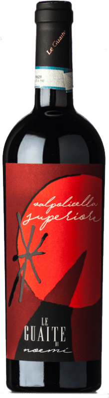 46,95 € Envio grátis | Vinho Tinto Le Guaite di Noemi Superior D.O.C. Valpolicella Vêneto Itália Corvina, Rondinella, Corvinone Garrafa 75 cl