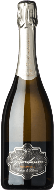 31,95 € Бесплатная доставка | Белое игристое Le Marchesine Millesimato брют D.O.C.G. Franciacorta Ломбардии Италия Chardonnay бутылка 75 cl