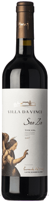 18,95 € Envío gratis | Vino tinto Leonardo da Vinci San Zio I.G.T. Toscana Toscana Italia Sangiovese Botella 75 cl