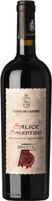 15,95 € Бесплатная доставка | Красное вино Leone De Castris 50º Vendemmia D.O.C. Salice Salentino Апулия Италия Malvasia — Мальвасия, Negroamaro — Негроамаро 75 cl