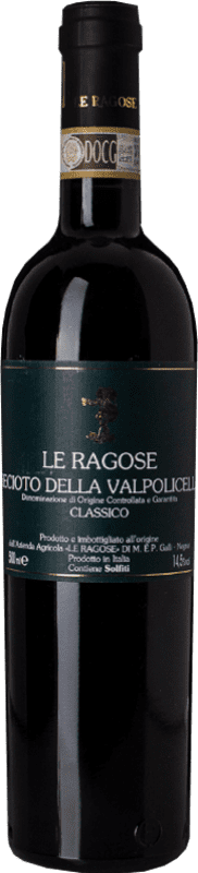 29,95 € 免费送货 | 甜酒 Le Ragose D.O.C.G. Recioto della Valpolicella 威尼托 意大利 Corvina, Rondinella, Corvinone 瓶子 Medium 50 cl