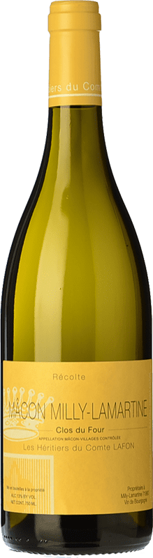 51,95 € Envío gratis | Vino blanco Les Héritiers du Comte Lafon Clos du Four Crianza A.O.C. Mâcon Borgoña Francia Chardonnay Botella 75 cl