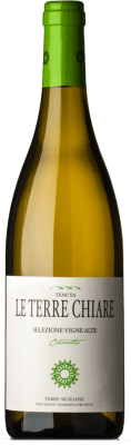 18,95 € Spedizione Gratuita | Vino bianco Le Terre Chiare Vigne Alte D.O.C. Sicilia Sicilia Italia Catarratto Bottiglia 75 cl