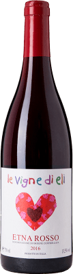 22,95 € Бесплатная доставка | Красное вино Le Vigne di Eli Rosso D.O.C. Etna Сицилия Италия Nerello Mascalese, Nerello Cappuccio бутылка 75 cl