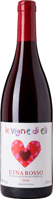 18,95 € Free Shipping | Red wine Le Vigne di Eli Rosso D.O.C. Etna Sicily Italy Nerello Mascalese, Nerello Cappuccio Bottle 75 cl