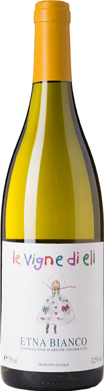 23,95 € Бесплатная доставка | Белое вино Le Vigne di Eli Bianco D.O.C. Etna Сицилия Италия Carricante, Catarratto бутылка 75 cl