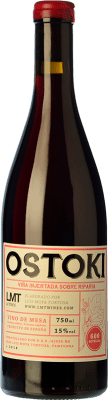 27,95 € Бесплатная доставка | Красное вино LMT Luis Moya Ostoki Дуб Испания Grenache бутылка 75 cl