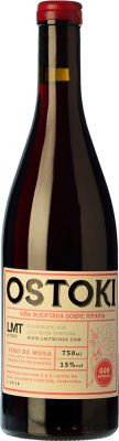 28,95 € Envoi gratuit | Vin rouge LMT Luis Moya Ostoki Chêne Espagne Grenache Bouteille 75 cl