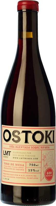 32,95 € Kostenloser Versand | Rotwein LMT Luis Moya Ostoki Non Filtrato — Ungefiltert Eiche Spanien Garnacha — Grenache 75 cl