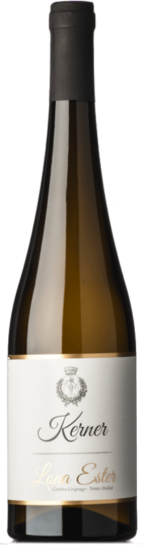 15,95 € Envío gratis | Vino blanco Lona Ester D.O.C. Trentino Trentino-Alto Adige Italia Kerner Botella 75 cl