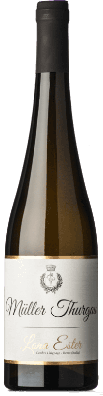 17,95 € Free Shipping | White wine Lona Ester D.O.C. Trentino Trentino-Alto Adige Italy Müller-Thurgau Bottle 75 cl
