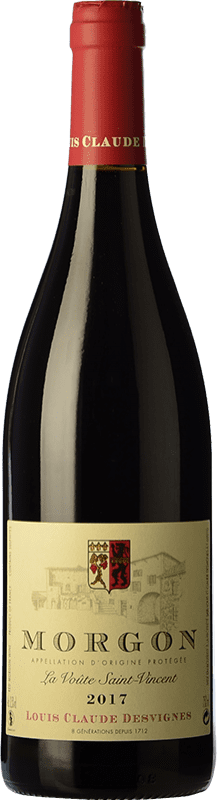16,95 € Free Shipping | Red wine Domain Louis et Claude Desvignes La Voute Saint Vincent Young A.O.C. Morgon Beaujolais France Gamay Bottle 75 cl