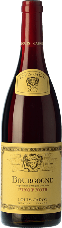 29,95 € Kostenloser Versand | Rotwein Louis Jadot Eiche A.O.C. Bourgogne Burgund Frankreich Spätburgunder Flasche 75 cl