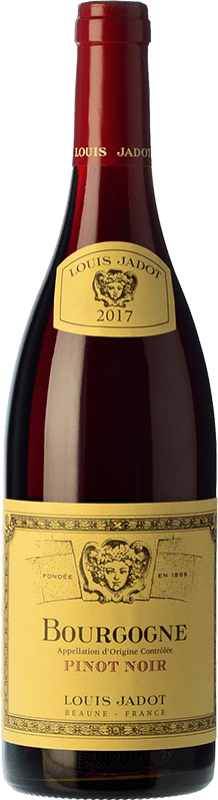 37,95 € Spedizione Gratuita | Vino Rosso Louis Jadot Rovere A.O.C. Bourgogne Borgogna Francia Pinot Nero 75 cl
