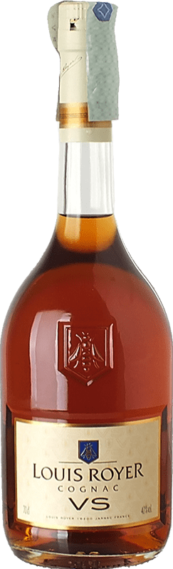 35,95 € Envio grátis | Cognac Conhaque Louis Royer V.S. A.O.C. Cognac França Garrafa 70 cl