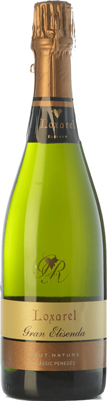 22,95 € Free Shipping | White sparkling Loxarel Gran Elisenda Brut Nature Reserve D.O. Penedès Catalonia Spain Macabeo, Xarel·lo, Chardonnay Organic Bottle 75 cl