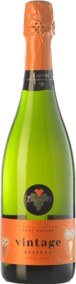 14,95 € Spedizione Gratuita | Spumante bianco Loxarel Vintage Brut Nature Riserva D.O. Penedès Catalogna Spagna Macabeo, Xarel·lo, Chardonnay Bottiglia 75 cl