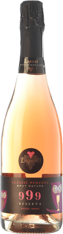 14,95 € Kostenloser Versand | Rosé Sekt Loxarel 999 Rosat Brut Natur Reserve D.O. Penedès Katalonien Spanien Spätburgunder, Xarel·lo Vermell Flasche 75 cl