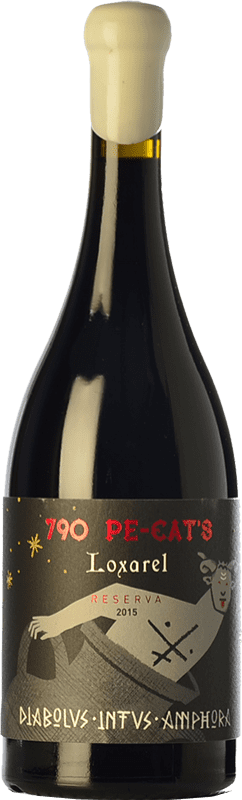 22,95 € Free Shipping | Red wine Loxarel 790 Pe-Cats Reserve D.O. Penedès Catalonia Spain Syrah, Grenache Organic Bottle 75 cl