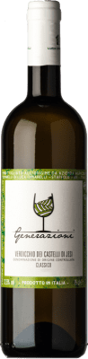8,95 € Spedizione Gratuita | Vino bianco Luca Cimarelli Generazioni D.O.C. Verdicchio dei Castelli di Jesi Marche Italia Verdicchio Bottiglia 75 cl