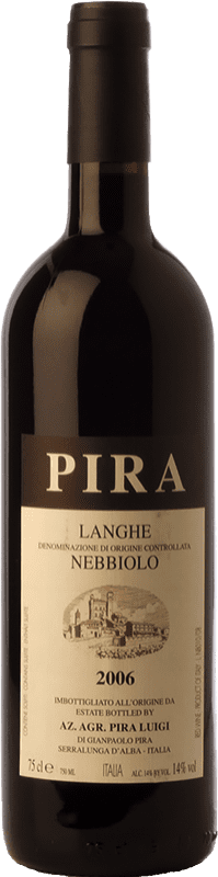 25,95 € Free Shipping | Red wine Luigi Pira Aged D.O.C. Langhe Italy Nebbiolo Bottle 75 cl