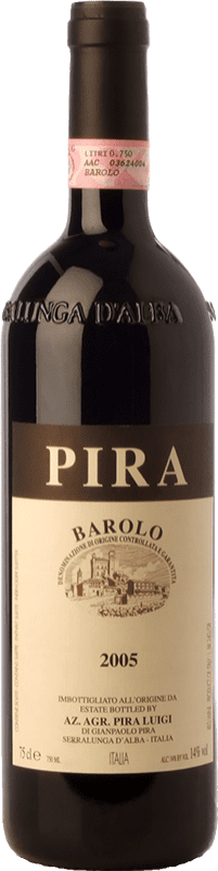37,95 € Envío gratis | Vino tinto Luigi Pira Reserva D.O.C.G. Barolo Piemonte Italia Nebbiolo Botella 75 cl