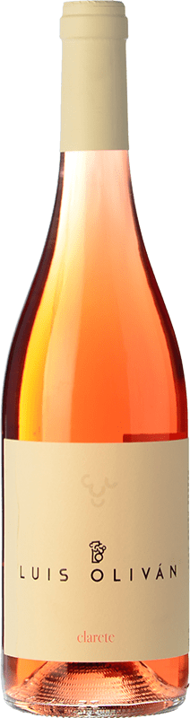 10,95 € Envío gratis | Vino rosado Luis Oliván Clarete de Bespén España Moristel Botella 75 cl