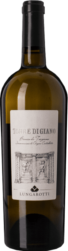 8,95 € Бесплатная доставка | Белое вино Lungarotti Torgiano Bianco Torre di Giano I.G.T. Umbria Umbria Италия Trebbiano, Vermentino, Grechetto бутылка 75 cl