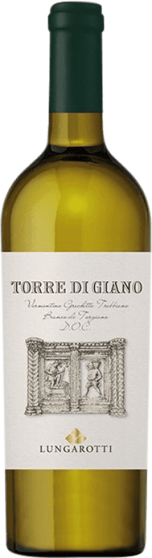 15,95 € Envoi gratuit | Vin Blanc Lungarotti Torgiano Torre di Giano I.G.T. Umbria Ombrie Italie Trebbiano, Vermentino, Grechetto Bouteille 75 cl