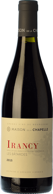 31,95 € Бесплатная доставка | Красное вино La Chapelle Irancy Les Bâtardes старения A.O.C. Chablis Бургундия Франция Pinot Black бутылка 75 cl
