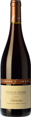 9,95 € 免费送货 | 红酒 Ferraton Père Samorëns 年轻的 A.O.C. Côtes du Rhône 罗纳 法国 Syrah, Grenache, Cinsault 瓶子 75 cl