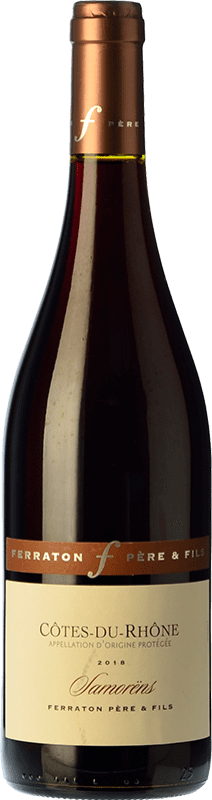 9,95 € 送料無料 | 赤ワイン Ferraton Père Samorëns 若い A.O.C. Côtes du Rhône ローヌ フランス Syrah, Grenache, Cinsault ボトル 75 cl