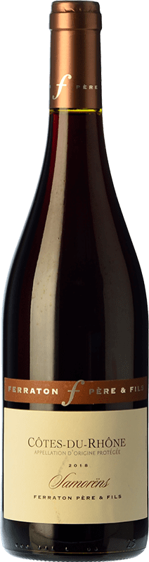 12,95 € Free Shipping | Red wine Ferraton Père Samorëns Young A.O.C. Côtes du Rhône Rhône France Syrah, Grenache, Cinsault Bottle 75 cl