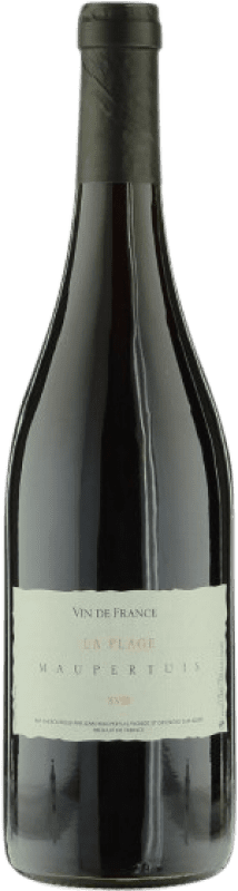 19,95 € Kostenloser Versand | Rotwein Jean Maupertuis La Plage Auvernia Frankreich Gamay Flasche 75 cl