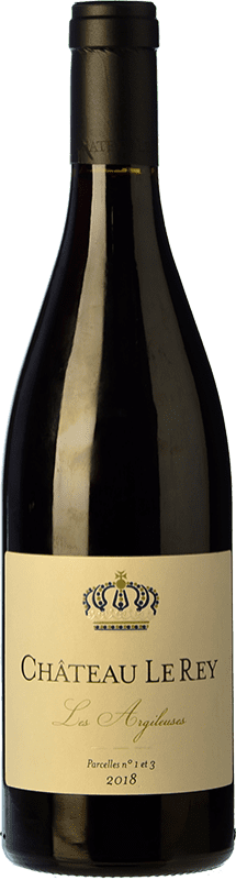 16,95 € Envio grátis | Vinho Tinto Vignobles K Château Le Rey Les Argileuses Crianza A.O.C. Côtes de Castillon Bordeaux França Merlot, Cabernet Franc 75 cl