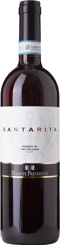 16,95 € Free Shipping | Red Wine Mamete Prevostini S. Rita D.O.C. Valtellina Lombardia Italy Nebbiolo Bottle 75 cl