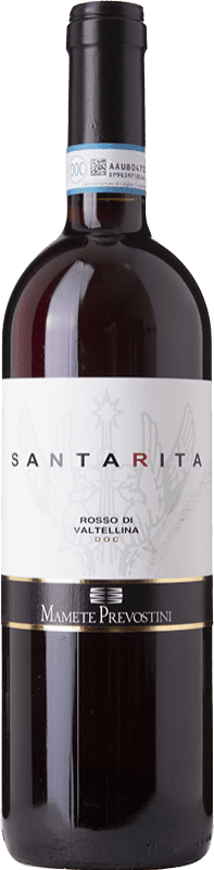 13,95 € Free Shipping | Red wine Mamete Prevostini S. Rita D.O.C. Valtellina Rosso Lombardia Italy Nebbiolo Bottle 75 cl