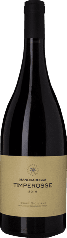 13,95 € Бесплатная доставка | Красное вино Mandrarossa Timperosse I.G.T. Terre Siciliane Сицилия Италия Petit Verdot бутылка 75 cl