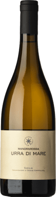 15,95 € Free Shipping | White wine Mandrarossa Urra di Mare D.O.C. Sicilia Sicily Italy Sauvignon White Bottle 75 cl